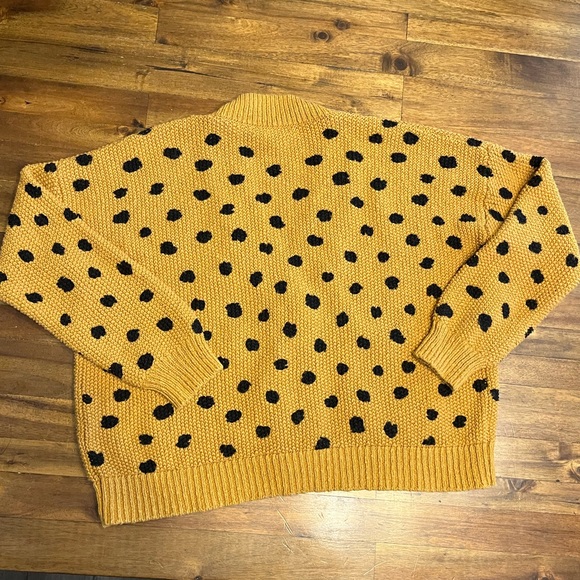 Madewell Hillview Knit Cardigan Spotted Sweater S - Picture 6 of 6